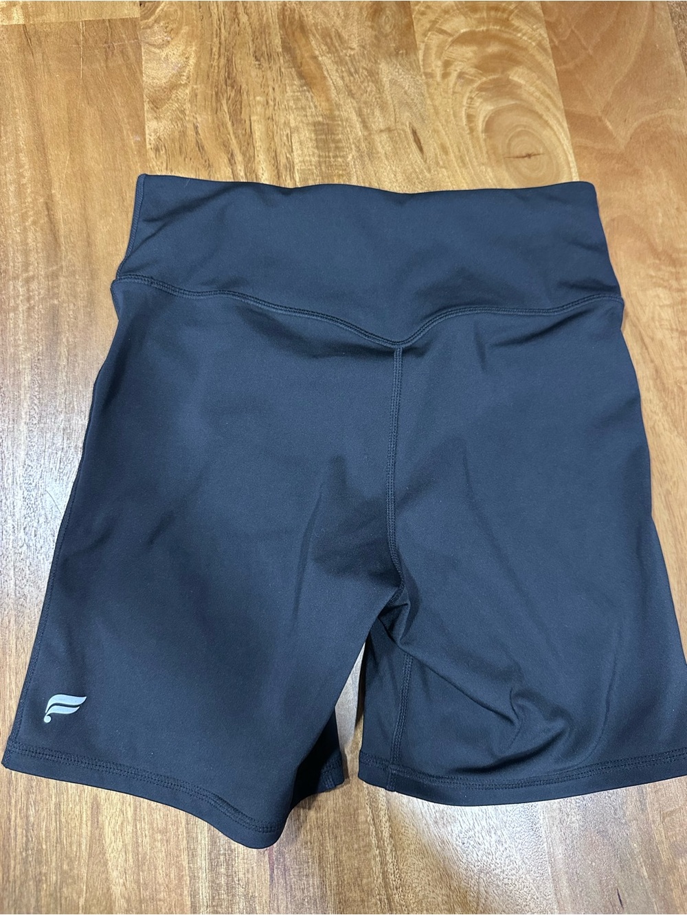 Fabletics Motion365+ High-Waisted Black Biker Shorts Size Small